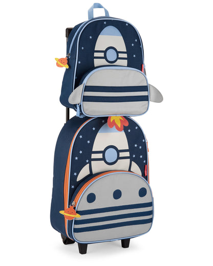 Spark Style Kids Carry On Rolling Luggage - Rocket