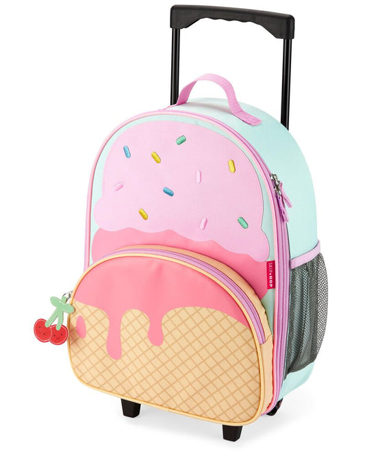 Spark Style Kids Carry On Rolling Luggage - Ice Cream