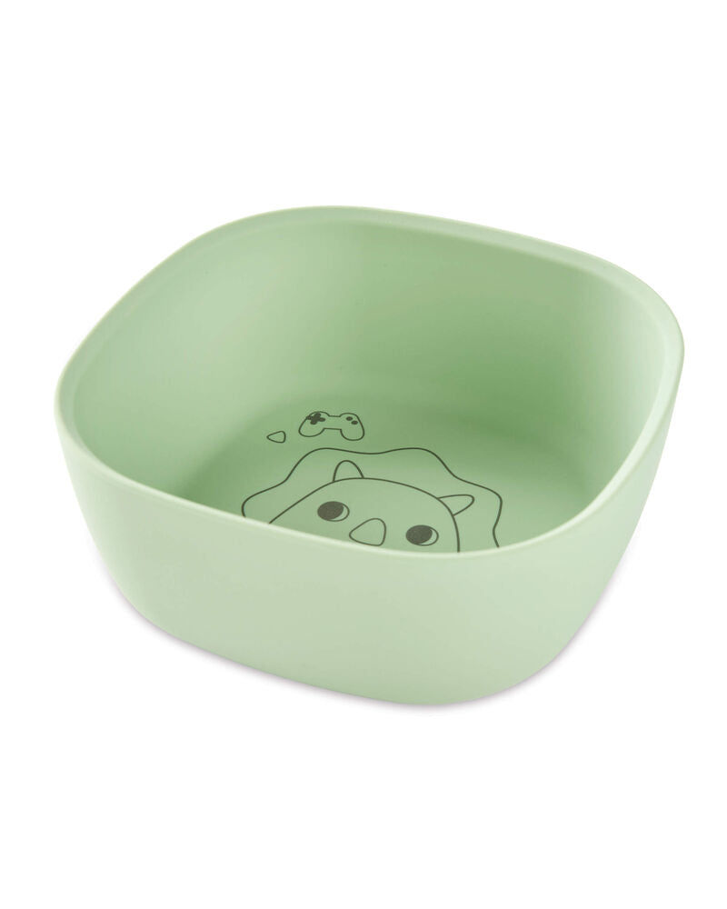 Besties Squad Silicone Bowl - Green - Dino