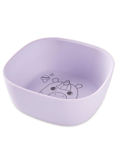 Besties Squad Silicone Bowl - Purple - Unicorn