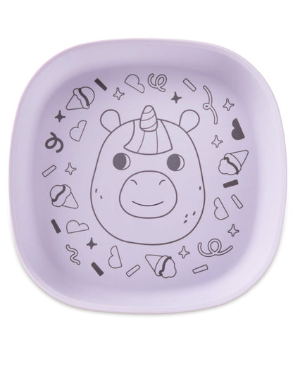 Besties Squad Silicone Plate - Purple Unicorn