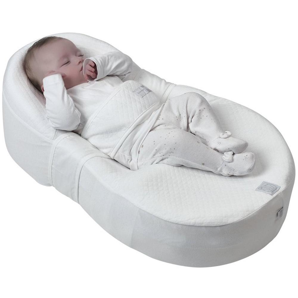 Cacoonababy with Fitted Sheet - White