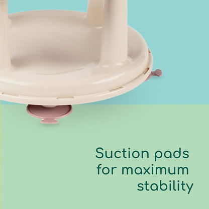 Swivel Bath Seat - Sand/Lavender