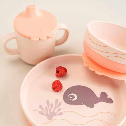 Foodie 3pc dinner set - Wally - Powder