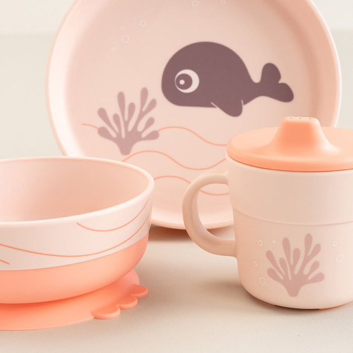 Foodie 3pc dinner set - Wally - Powder