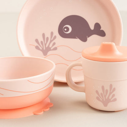 Foodie 3pc dinner set - Wally - Powder