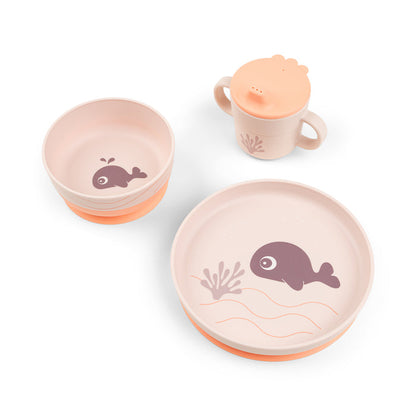 Foodie 3pc dinner set - Wally - Powder