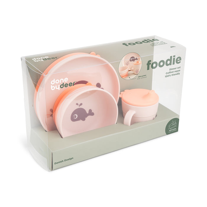 Foodie 3pc dinner set - Wally - Powder