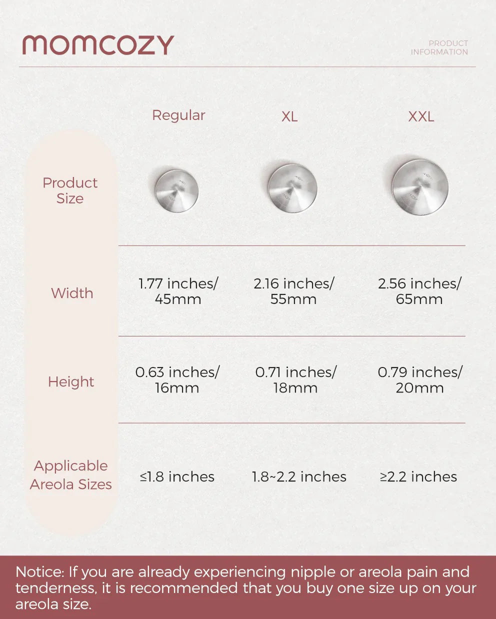 Pure Silver Nipple Shield