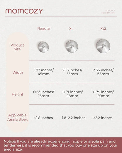 Pure Silver Nipple Shield