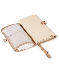 Pronto Signature Changing Station - Beige Swirl Dot