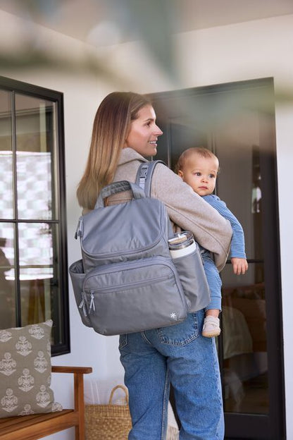 Forma Next Backpack Diaper Bag - Grey