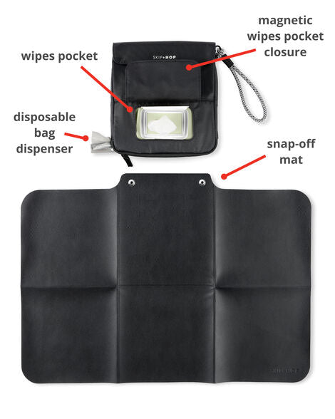 Clean Slate Changing Station - Black