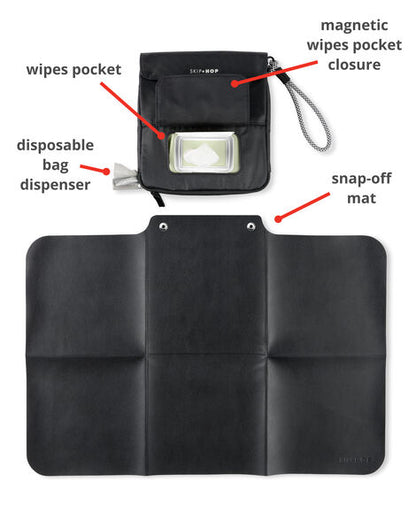 Clean Slate Changing Station - Black