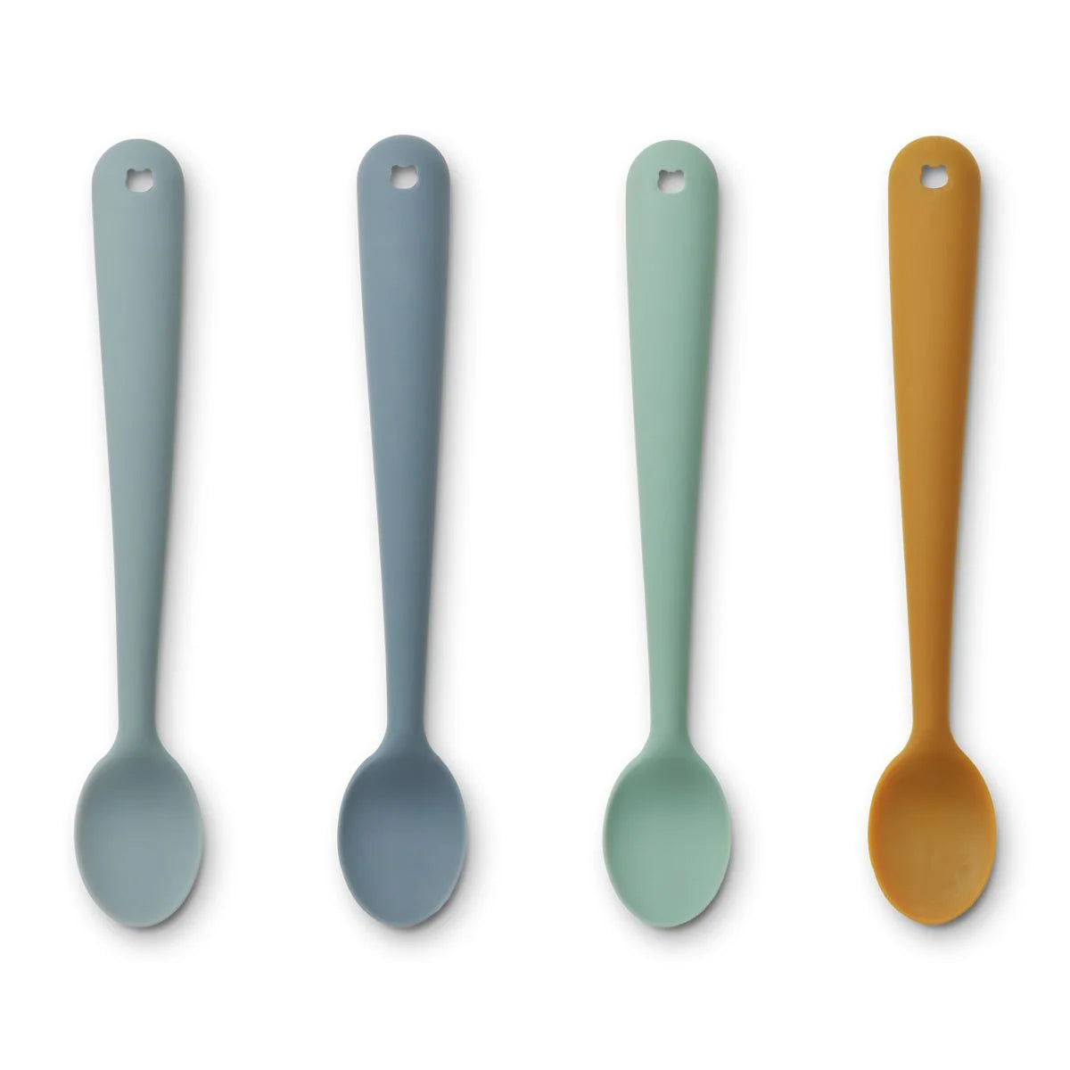 Siv Feeding Spoon -  Blue multi mix - Pack of 4