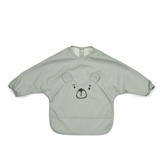 Merle Cape Bib - Mr Bear / Dove Blue