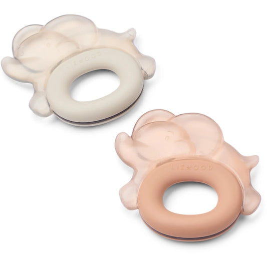 Rita Elephant Cooling Teether 2-Pack Pale tuscany / Sandy