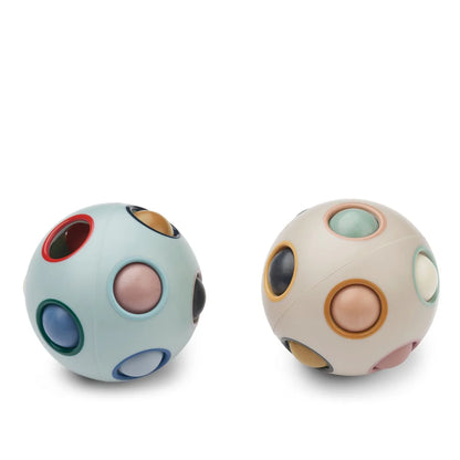 Solene Puzzle Ball - Ice blue multi mix