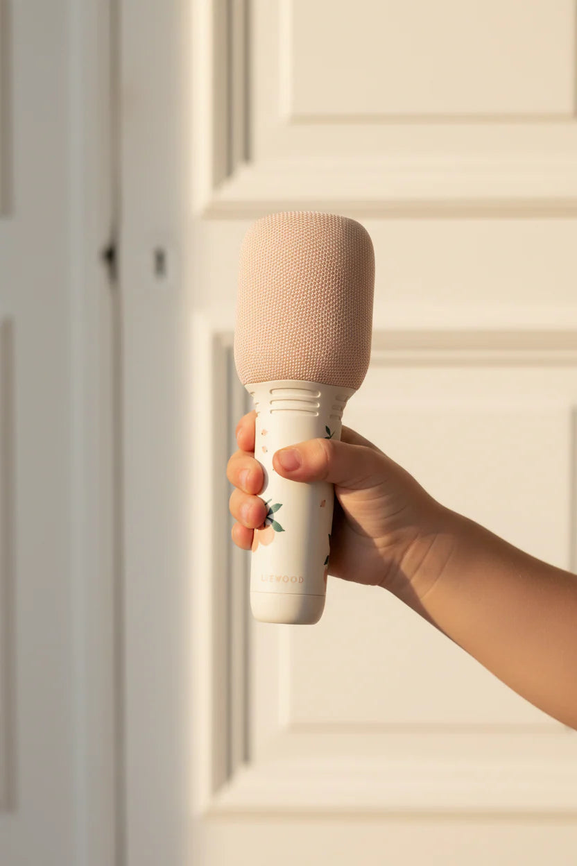 Beinta Karaoke Microphone - Peach/ Sea Shell
