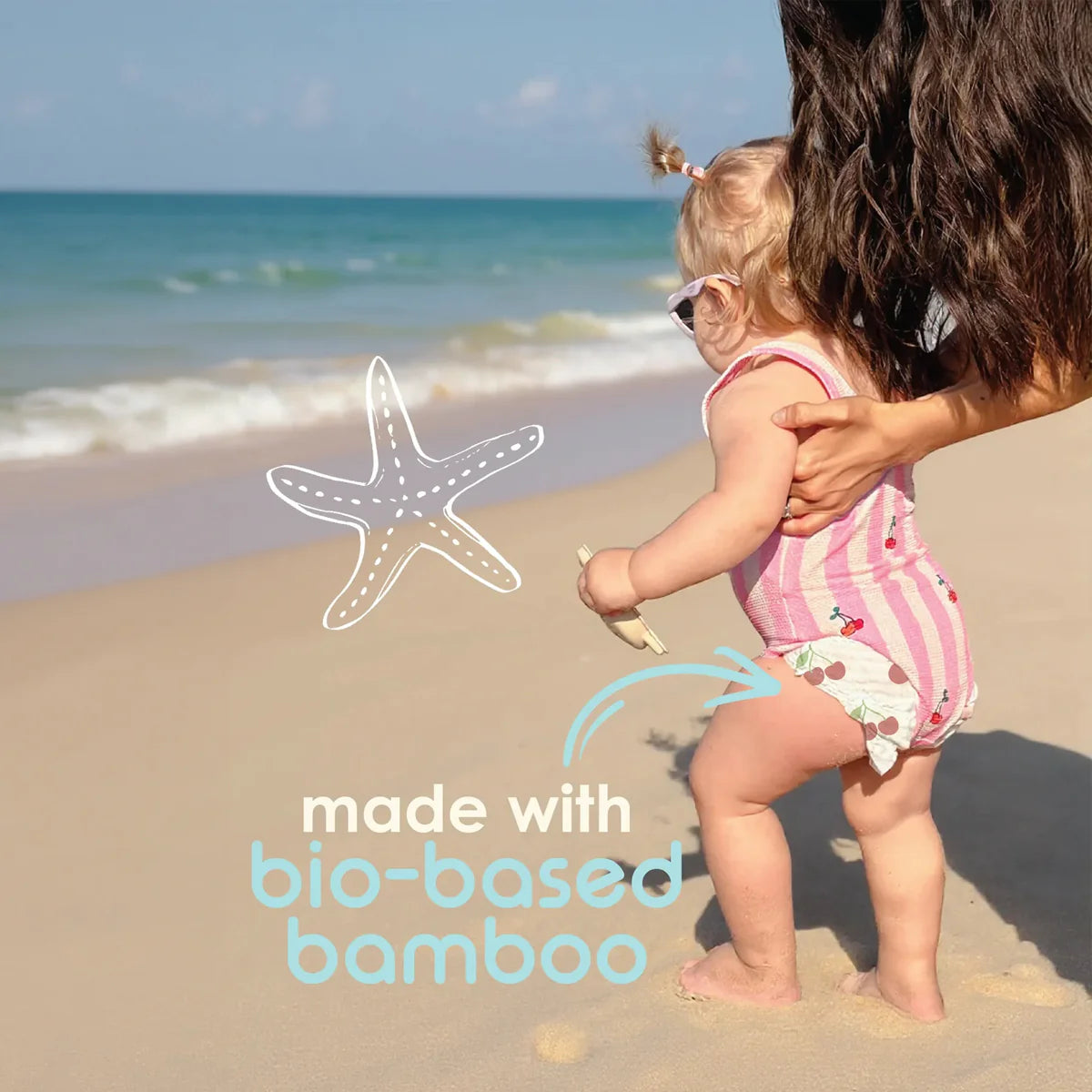 Organic Swim Pants - Size L-XL - 12-17KG