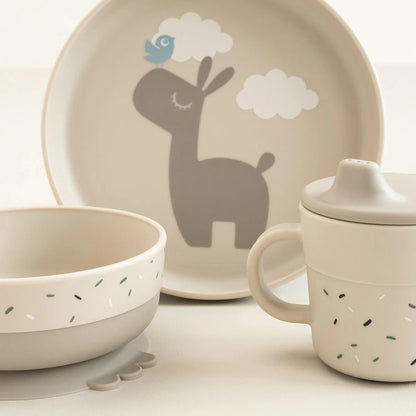 Foodie 3pc dinner set - Lalee - Sand