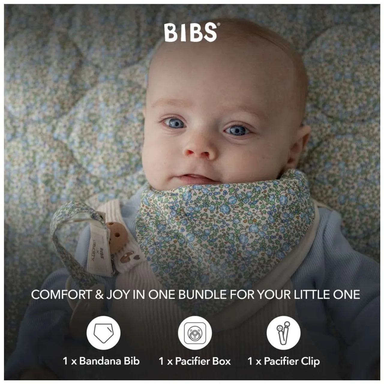 Bibs - Liberty Baby Bundle Eloise - Ivory