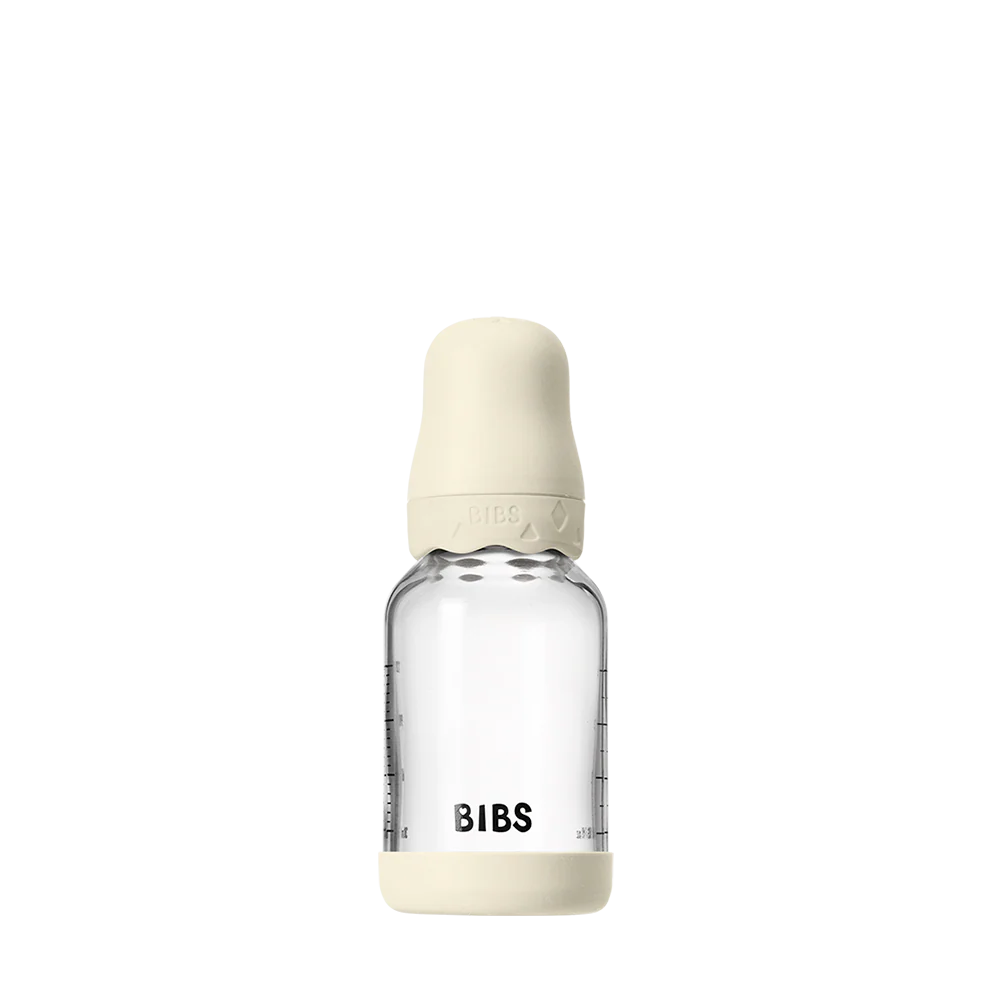 Baby Glass Bottle Boheme Set 120ml Latex - Ivory