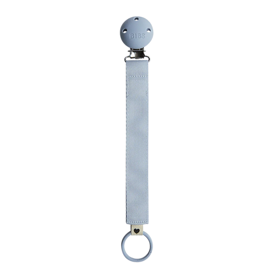 Pacifier Clip Ribbon - Dusty Blue