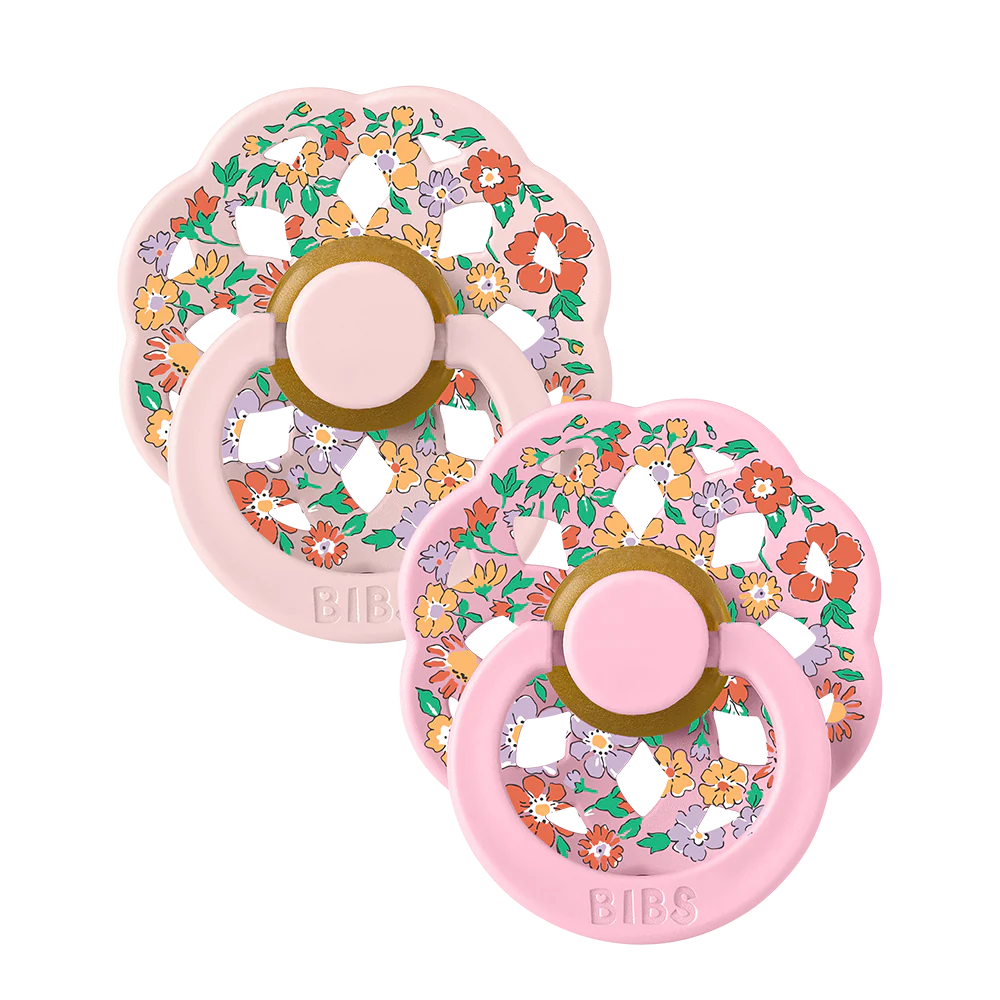 BIBS x LIBERTY Boheme - Pacifiers - Size 2 - Oscar Meadow - Blossom Mix