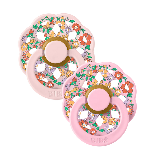 BIBS x LIBERTY Boheme - Pacifiers - Size 1 - Oscar Meadow - Blossom Mix (Copy)