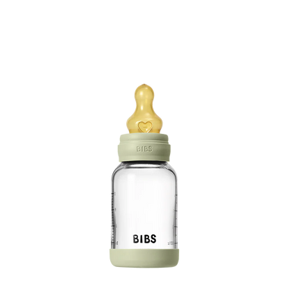 Baby Glass Bottle Boheme Set 120ml Latex - Sage