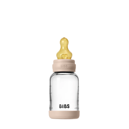 Baby Glass Bottle Boheme Set 120ml Latex - Blush