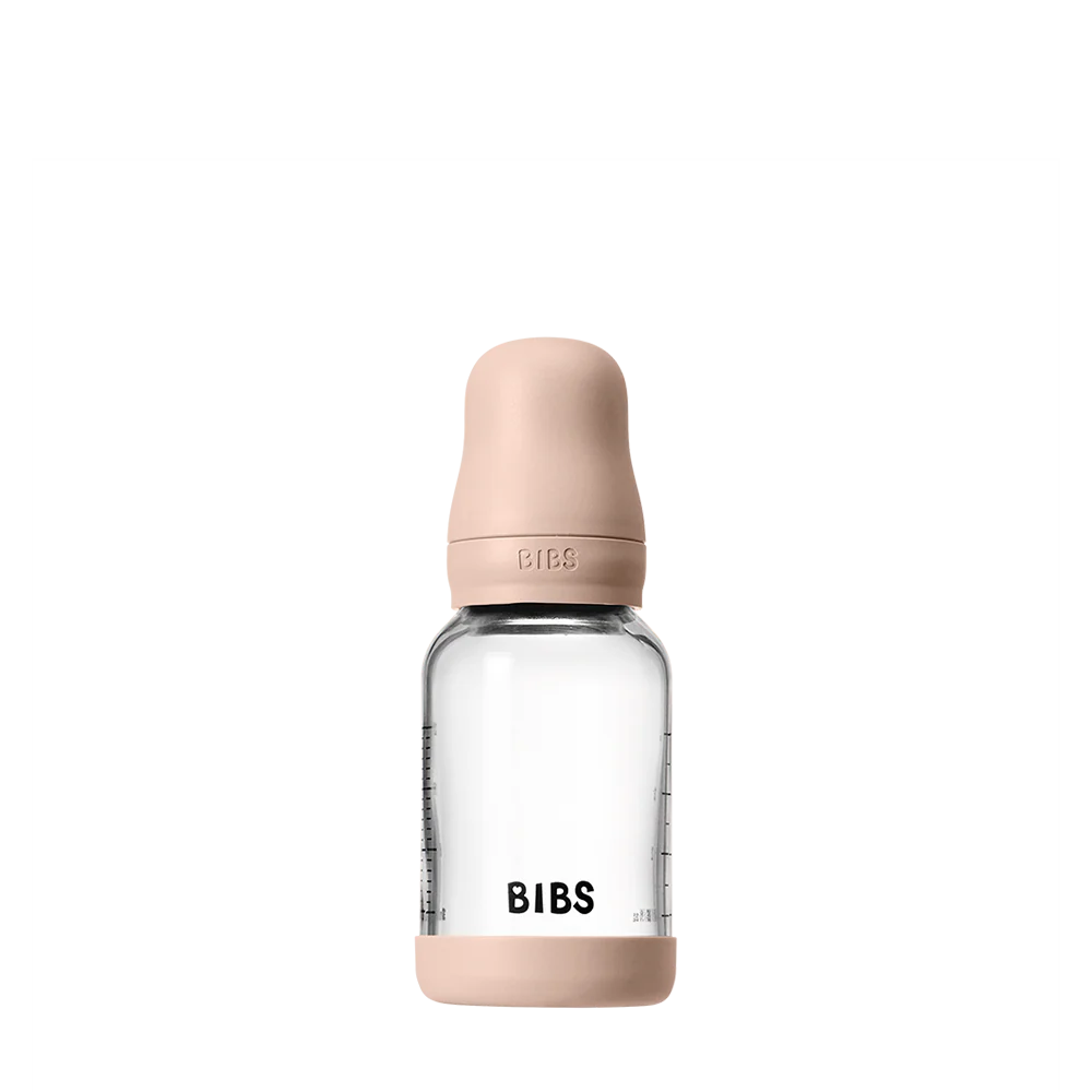 Baby Glass Bottle Boheme Set 120ml Latex - Blush
