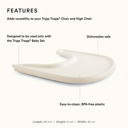 Tripp Trapp Tray - Vanilla White