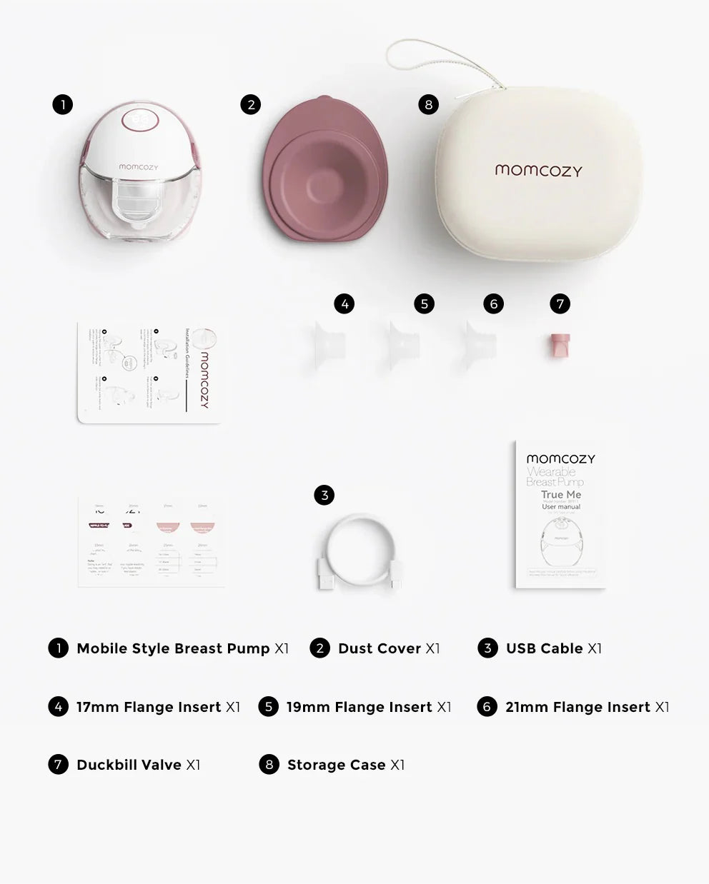 M6 Mobile style Breast Pump - Single