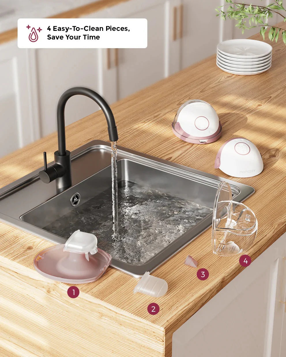 M6 Mobile style Breast Pump - Single