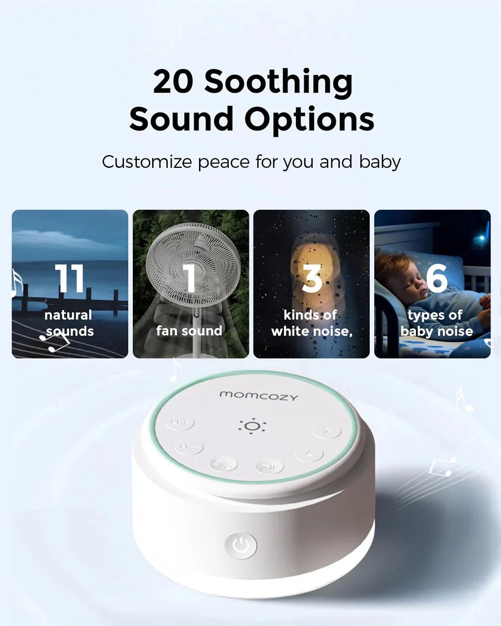 Portable Sound Machine | Long Battery Life