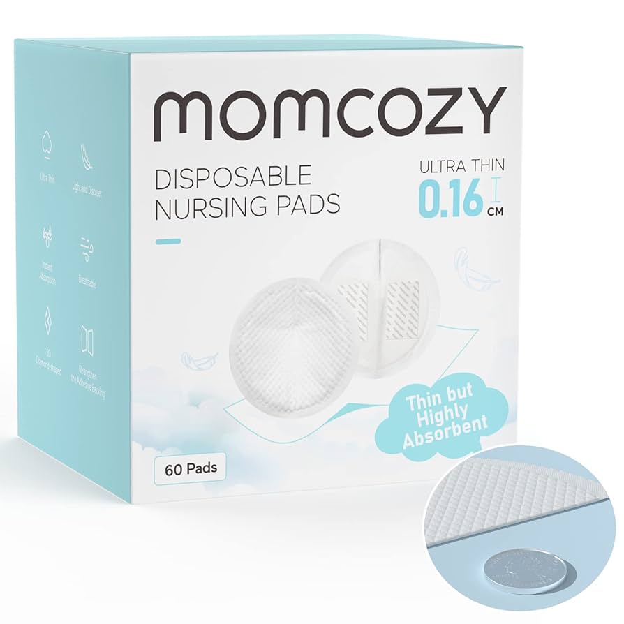 Ultra-Thin Disposable Nursing Pads - 60 pcs
