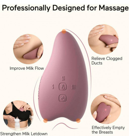 Warming and Vibrating Lactation Massager