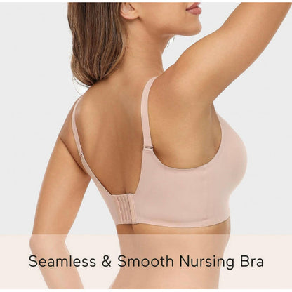 Seamless Nursing Bra - Beige