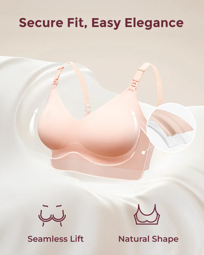 Seamless Nursing Bra - Beige