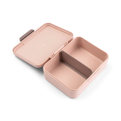 Lunch Box with divider - tiny farm - powder