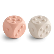 Load image into Gallery viewer, Dice Press Toy 2-Pack - Blush / Shifting Sand
