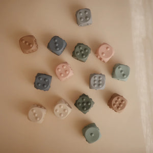 Dice Press Toy 2-Pack - Cambridge Blue / Shifting Sand
