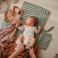Load image into Gallery viewer, Portable Changing Pad - Roman Green
