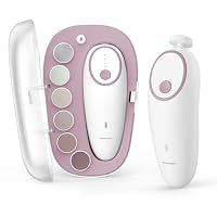 Electric Baby Nail File Kit - Pink