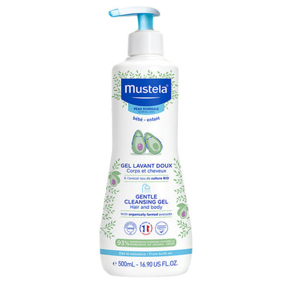 Mustela Gentle Cleansing Gel - Hair & Body 500ml