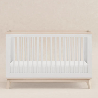 Pre-Order Scoot 3-in-1 Convertible Crib - White/Washed Natural