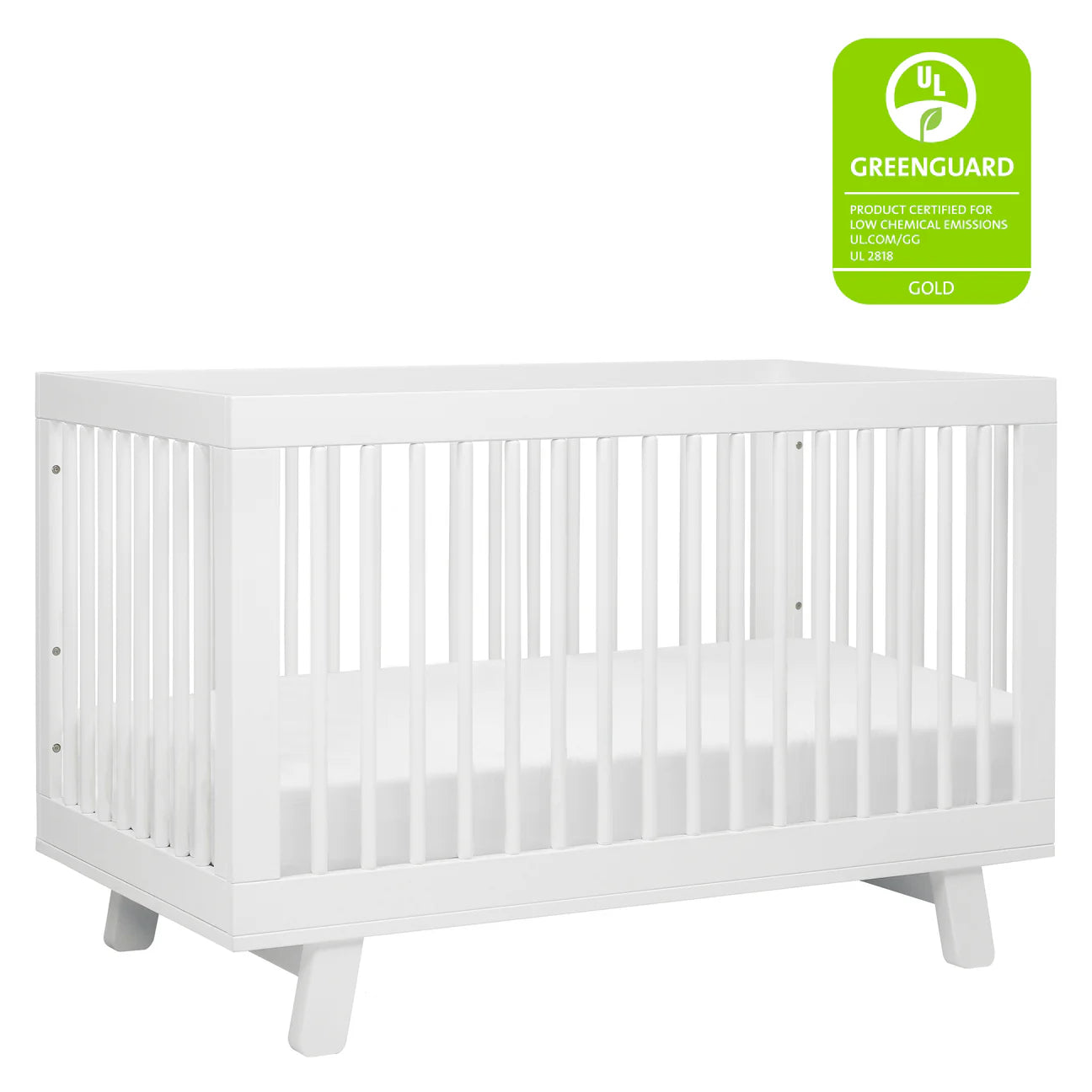 Pre-Order Hudson 3-in-1 Convertible Crib - White