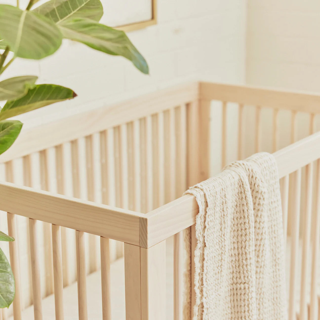 Pre-Order Hudson 3-in-1 Convertible Crib - Washed Natural